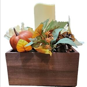 #220 True Comforts- LED Tabletop Fall Decor- NWT